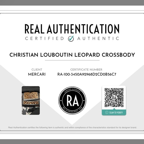 Christian Louboutin Farida Leopard Calf Hair & Leather Messenger Crossbody Bag - Picture 13 of 13